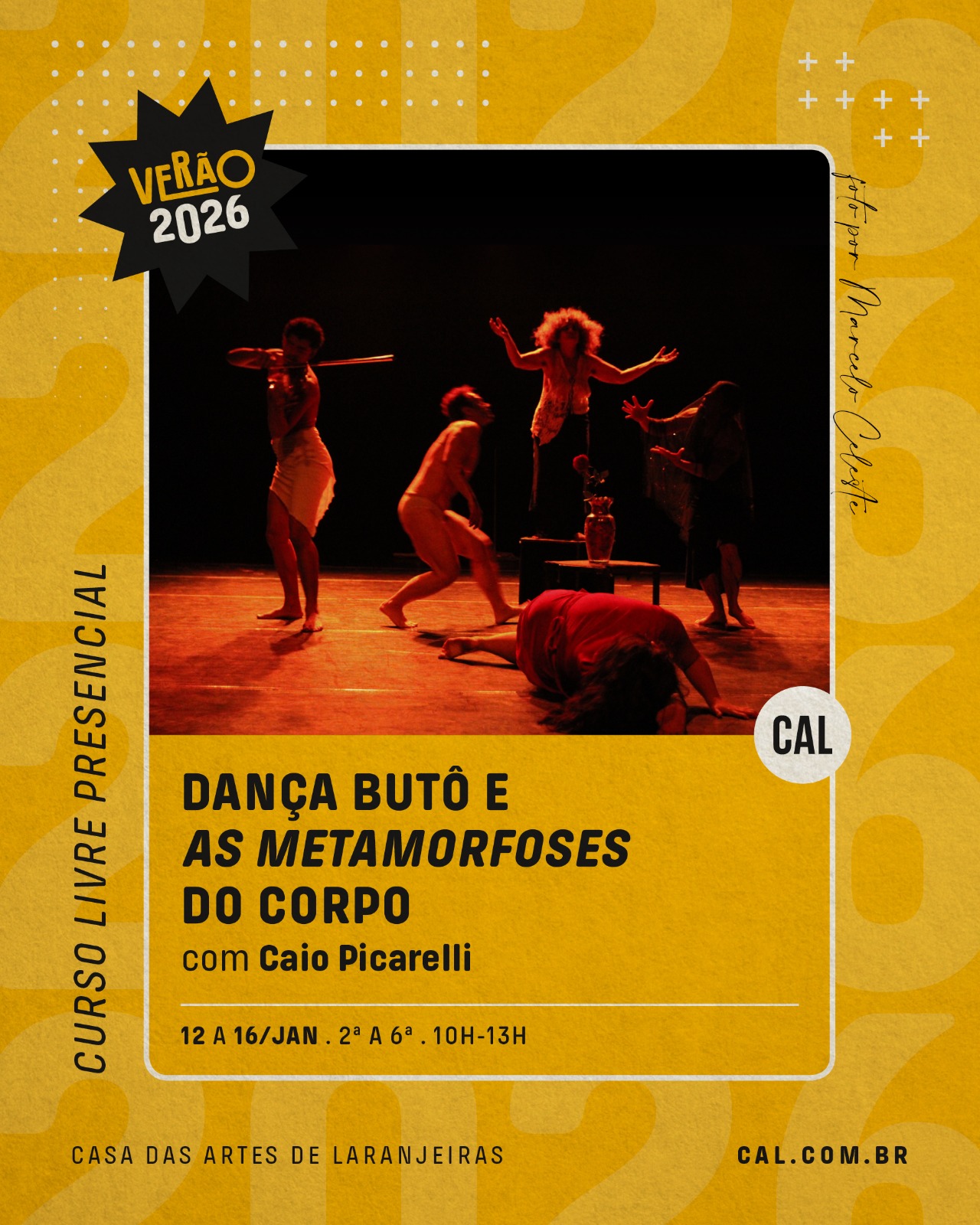 Imersão em Dança Butô e as Metamorfoses do Corpo